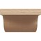 Ekena Millwork 6in. W x 4in. H x 20in. L Del Monte Woodgrain TimberThane Rafter Tail, Primed Tan RFTUR06X04X20DELRCPR - alternate 4